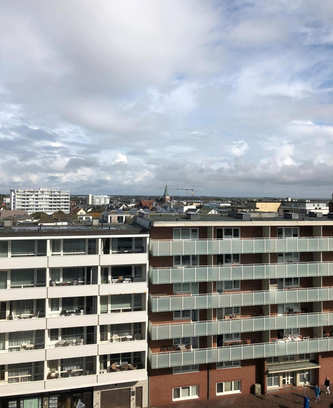 Strandnahe Ferienwohnung, Zentral Gelegen, Ost-Balkon, Andreas Dirks-Str. 2 Westerland Bagian luar foto